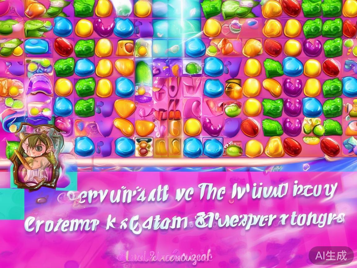 在电子糖果派对中，胜负的关键在于玩家对游戏规则和机